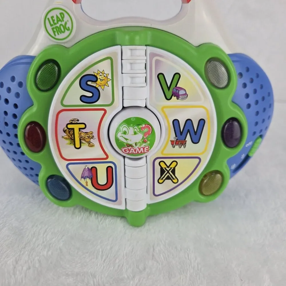 Vintage LeapFrog Phonics Radio Electronic Learning Toy 2002 Tested Working
